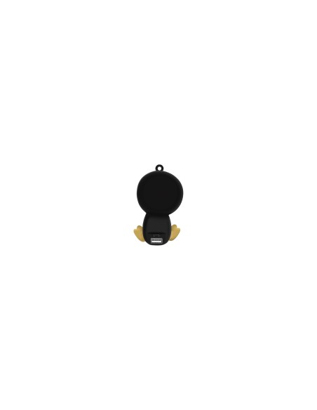 Celly PBPENGUIN batería externa Polímero de litio 2600 mAh Negro, Blanco, Amarillo