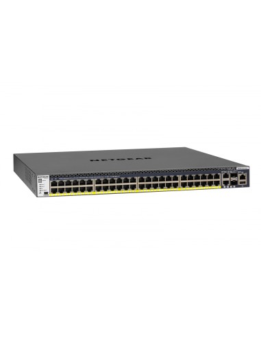 Netgear Gestionado L2/L3/L4 Gigabit Ethernet (10/100/1000) EnergÍ­a sobre Ethernet (PoE) 1U Negro