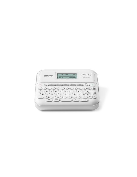 Brother PT-D410 impresora de etiquetas Transferencia térmica 180 x 180 DPI 20 mm/s Alámbrico TZe QWERTY