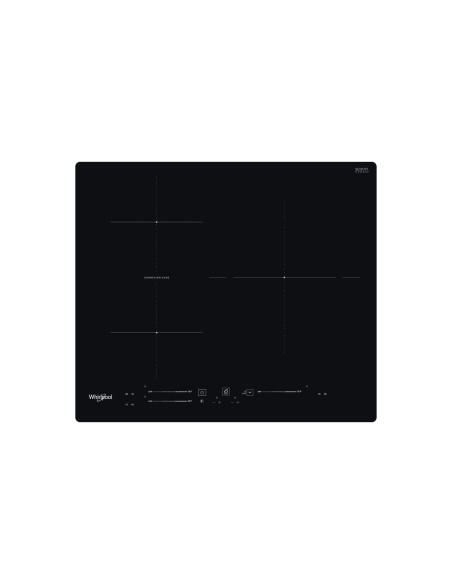 Whirlpool WB S5560 NE hobs Negro Integrado 60 cm Con placa de inducción 3 zona(s)