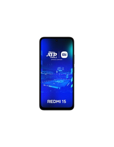 Xiaomi Redmi 15 17,5 cm (6.9") Ranura híbrida Dual SIM 4G 8 GB 256 GB 7000 mAh Negro
