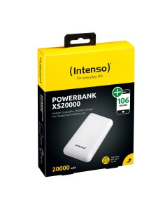 Intenso XS20000 Powerbank Zusatzakku LiPo 20000 mAh baterÍ­a externa PolÍ­mero de litio Blanco 2