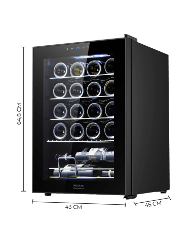 Bolero GrandSommelier 2050 Black Compressor