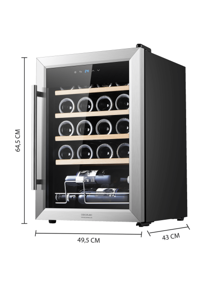 Bolero GrandSommelier 2050 Inox Compressor