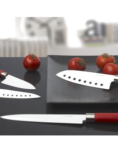 Set 4 cuchillos santoku con recubrimiento ceramico 2
