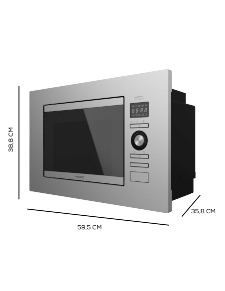 Microondas encastrable GrandHeat 2090 Built-In Steel