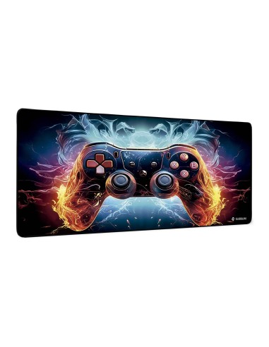 SUBBLIM GameCore XL Alfombrilla de ratón para juegos Negro, Multicolor