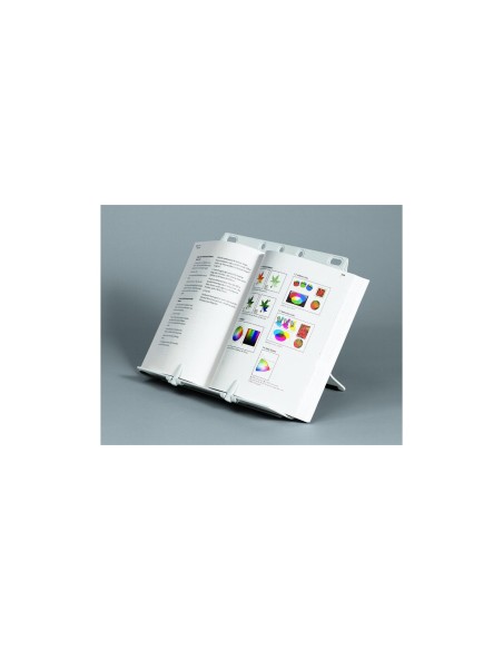 FELLOWES 21140 ATRIL SOBREMESA PARA LIBRO PLATA