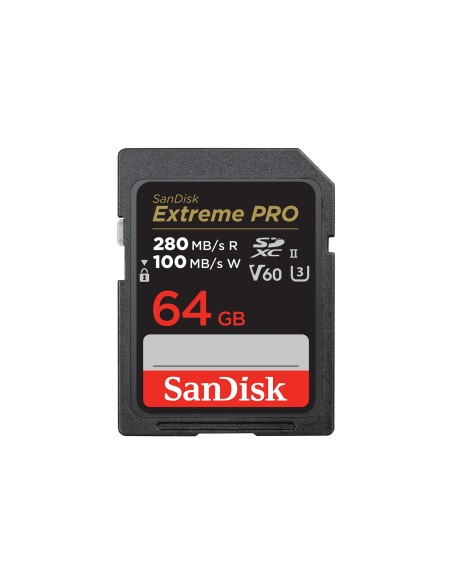 SanDisk SDSDXEP-064G-GN4IN memoria flash 64 GB SDXC UHS-II Clase 10