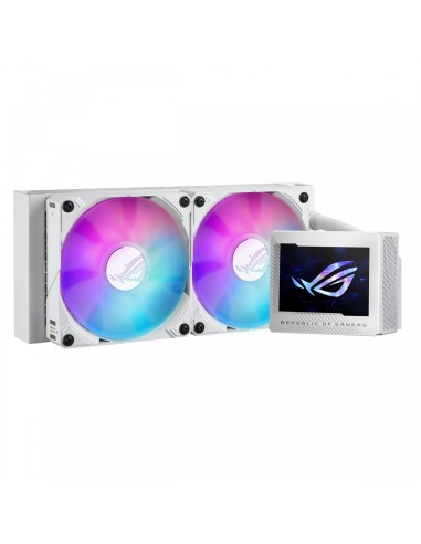 ASUS ROG RYUJIN III 240 ARGB White Edition Procesador Sistema de refrigeración lÍ­quida todo en uno 12 cm Blanco 1 pieza(s)