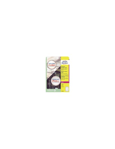 Avery L9003-10 etiqueta de impresora Blanco Etiqueta para impresora autoadhesiva