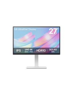 LG 27US550-W pantalla para PC 68,6 cm (27") 3840 x 2160 Pixeles 4K Ultra HD LCD Negro, Blanco
