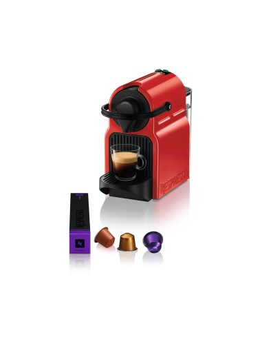 Krups Inissia XN1005 Ruby Red Pod coffee machine 0,7 L