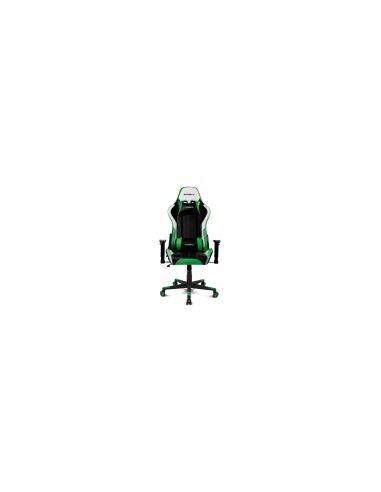 DRIFT DR175 Silla para videojuegos universal Asiento acolchado Negro, Verde, Blanco