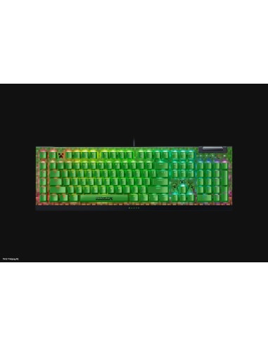 Razer BlackWidow V4 X teclado Juego USB QWERTY Inglés de EE. UU. Verde