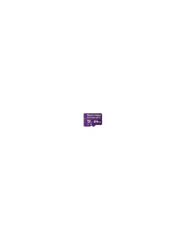 Western Digital WD SC QD101 memoria flash 64 GB MicroSDXC Clase 10 Purpura