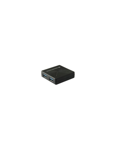 Conceptronic HUBBIES02B hub de interfaz USB 3.2 Gen 1 (3.1 Gen 1) Mini-B 5000 Mbit/s Negro