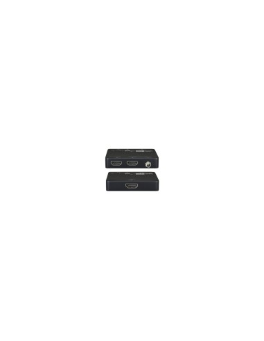 LevelOne HVE-9006 extensor audio/video Transmisor y receptor de señales AV Negro