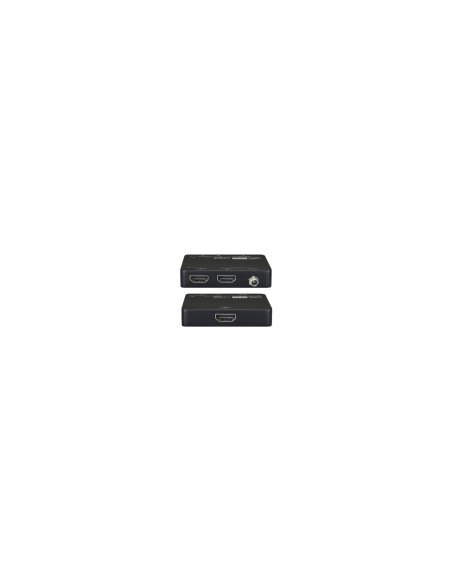 LevelOne HVE-9006 extensor audio/video Transmisor y receptor de señales AV Negro