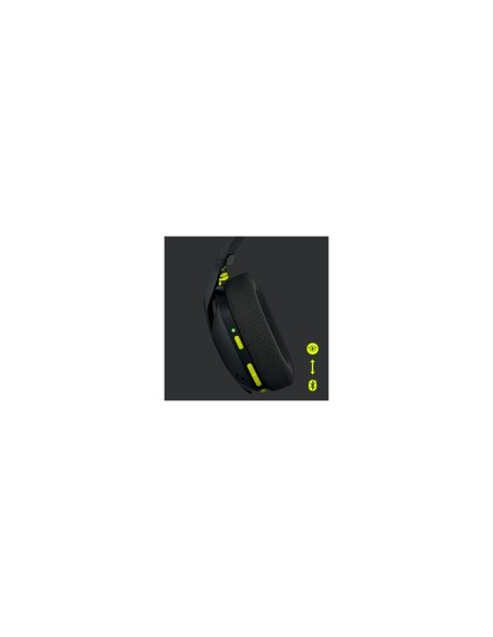 Logitech G G435 LIGHTSPEED Wireless Gaming Headset Auriculares Inalámbrico Diadema Juego Bluetooth Negro