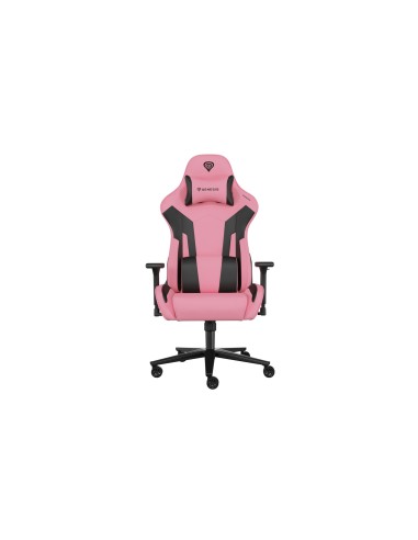GENESIS Nitro 720 Silla para videojuegos de PC Asiento inflable Negro, Rosa