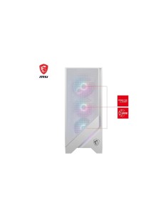 MSI MAG FORGE 320R AIRFLOW Micro Torre Blanco 2