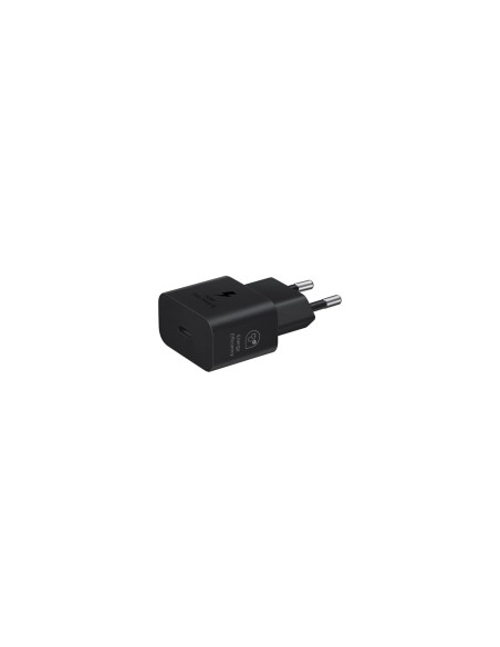 Samsung Type C Adaptador 25W Negro USB Carga Rápida 1 Puerto 5V
