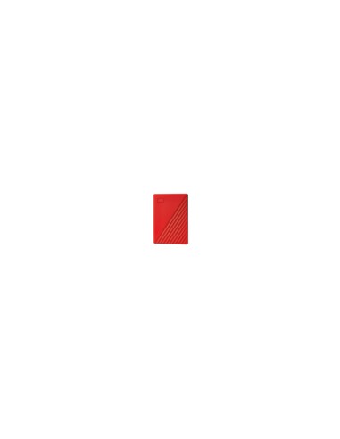 WESTERN DIGITAL MY PASSPORT DISCO DURO EXTERNO 2.5 ROJO 4Tb WDBPKJ0040BRD-WESN