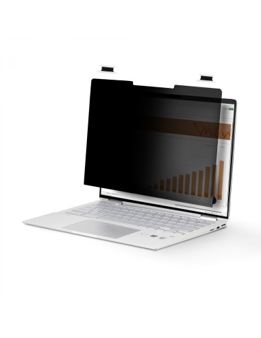 StarTech.com Filtro de Privacidad para Portátil de 14in 16:9 Táctil de Voltear - Filtro Anti Luz Azul (51%) para Portátil - Filt