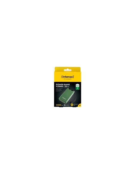 Intenso 7332057 batería externa Polímero de litio 20000 mAh Verde