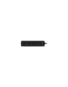 StarTech.com Adaptador Concentrador Hub Ladrón USB 3.1 Super Speed Portátil de 4 Puertos Salidas - Negro 2