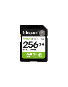 Kingston Technology 256 GB SDXC Canvas Select Plus Gen3 150 MB/s C10 UHS-I U1 V10