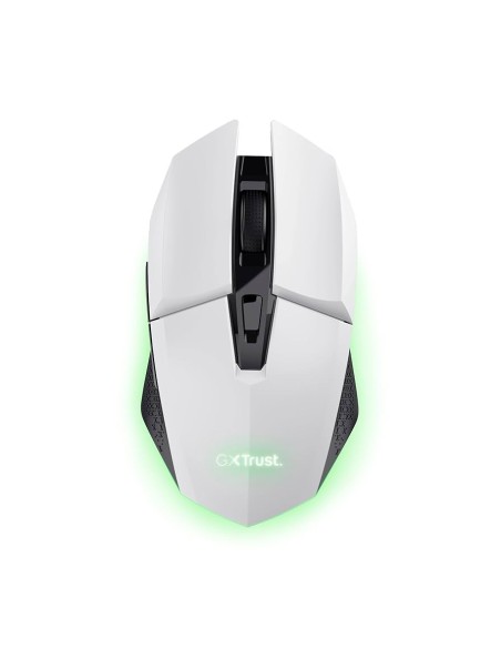 RATON TRUST GAMING GXT 110 FELOX WIRELESS RGB 4800DPI 6 BOTONES BLANCO