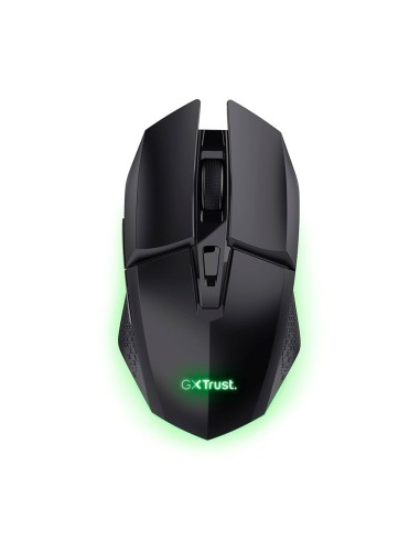 RATON TRUST GAMING GXT 110 FELOX WIRELESS RGB 4800DPI 6 BOTONES NEGRO