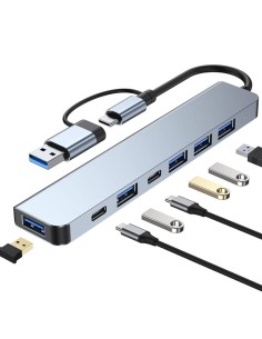DOCK HUB ONEWAY USB-C/USB 3.0 7 EN 1 USB 3.0/USB 2.0