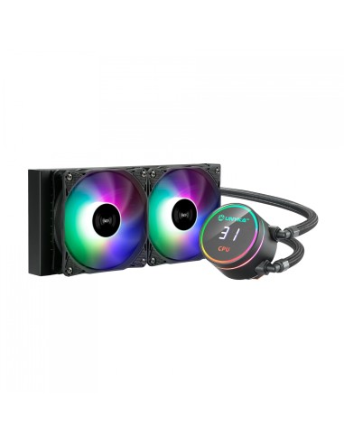 UNYKAch AquaStorm 240 Procesador Kit de refrigeración lÍ­quida 12 cm Negro 1 pieza(s)