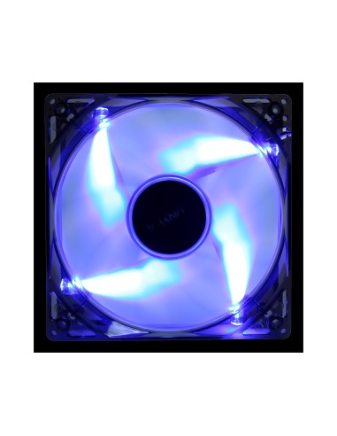 VENTILADOR CAJA UNYKA 12X12 LED AZUL GAMING 51791