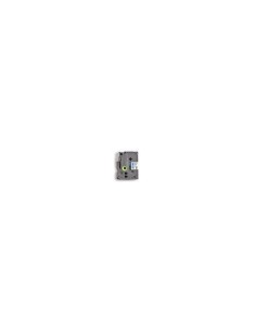 CINTA LAMINADA BROTHER TEXTO NEGRO SOBRE FONDO AZUL ANCHO 12MM LONGITUD 8M COMPATIBLE SEGUN ESPECIFICACIONES TZE531