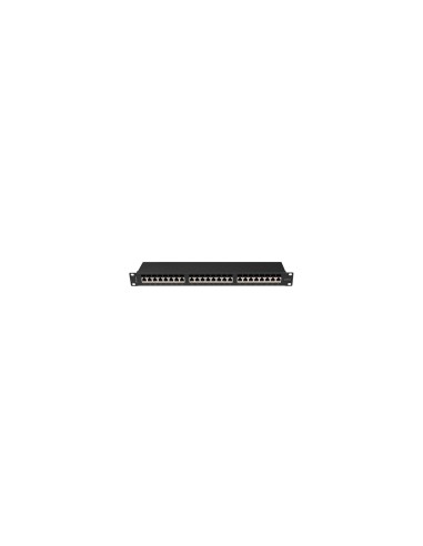 Lanberg PPSA-1024-B panel de parcheo 1U