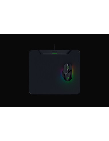 Razer HyperFlux V2 Alfombrilla de ratón para juegos Negro
