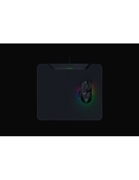 Razer HyperFlux V2 Alfombrilla de ratón para juegos Negro