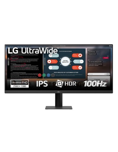 LG 29U511A-B pantalla para PC 73,7 cm (29") 2560 x 1080 Pixeles WFHD LCD Negro