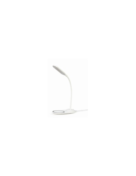 Gembird TA-WPC10-LED-01-W cargador de dispositivo móvil Blanco Interior