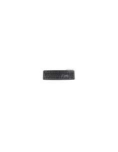Ewent EW3112 teclado Oficina USB + PS/2 QWERTY Portugués Negro