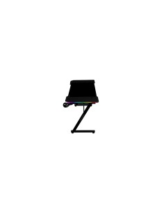 Mars Gaming MGD-X120RGB, Mesa Gaming Ergonómica, Iluminación ARGB con Mando, Fibra de Carbono, Alfombrilla XXL, Soporte Auricula 2
