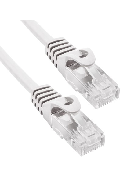 Phasak Cable de Red 100% Cu Cat.6 UTP Sólido Gris 0.25M