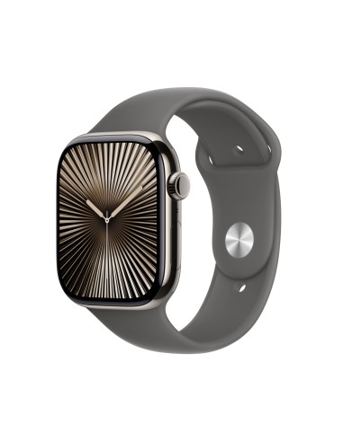 Apple Watch Series 10 OLED 46 mm Digital 416 x 496 Pixeles Pantalla táctil 4G Titanio Wifi GPS (satélite)