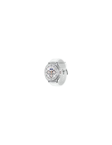 Samsung Galaxy Watch 8 Classic 3,3 cm (1.3") AMOLED 46 mm Digital 438 x 438 Pixeles Pantalla táctil Plata Wifi GPS (satélite)