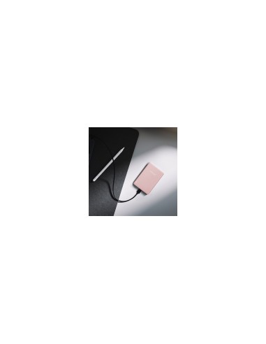 Intenso MW5000 Batería Externa Magnética 5000 mAh ? Compatible con MagSafe, Carga Inalámbrica 15W, USB-C PD 20W, Delgada y Compa
