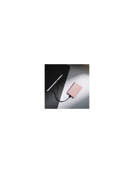 Intenso MW5000 Batería Externa Magnética 5000 mAh ? Compatible con MagSafe, Carga Inalámbrica 15W, USB-C PD 20W, Delgada y Compa